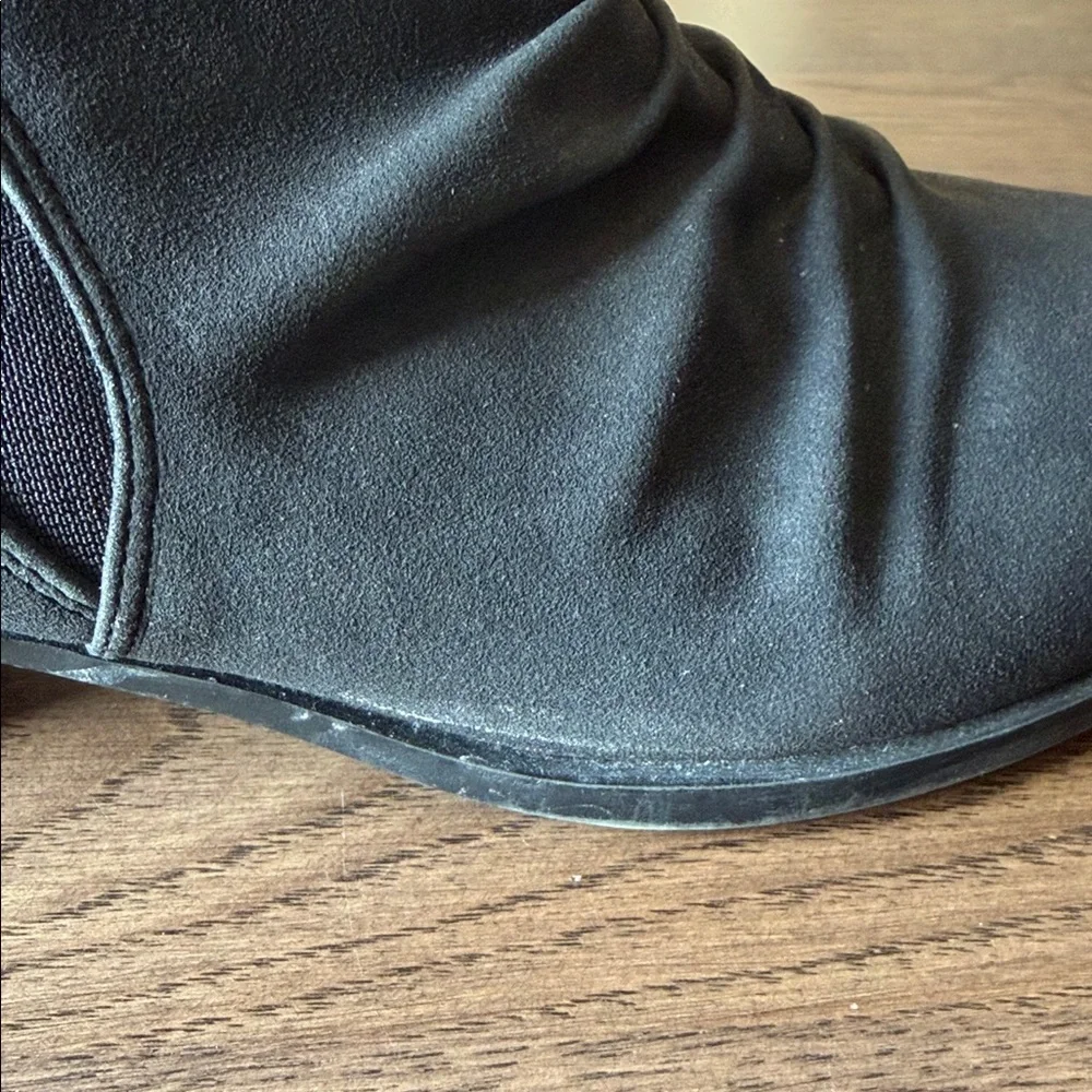 Life Stride Velocity 2.0 Women's 10 Black Ankle Length Boots